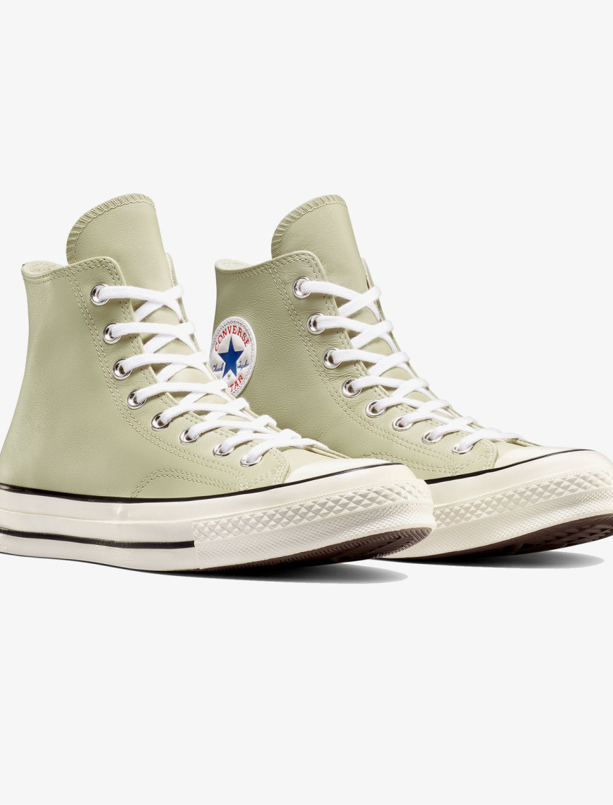 Converse Chuck 70 Unisex Yeşil Deri Sneaker Converse Chuck 70 Unisex Yeşil Deri Sneaker
