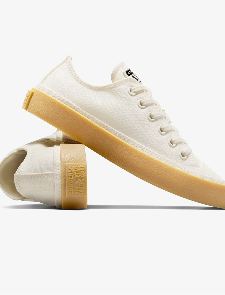 Converse Chuck Taylor All Star Taylored Lux Unisex Krem Sneaker Converse Chuck Taylor All Star Taylored Lux Unisex Krem Sneaker