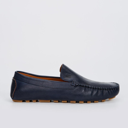 Valmenti Astro Erkek Jean Hakiki Deri Loafer Ayakkabı