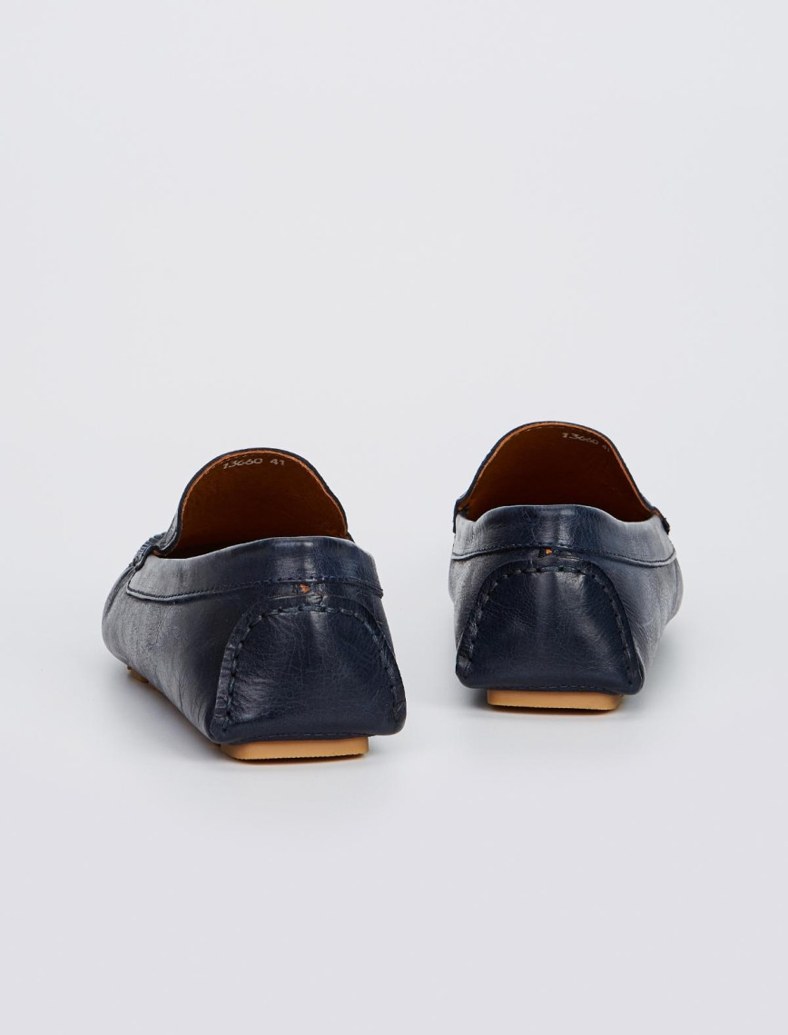 Valmenti Astro Erkek Jean Hakiki Deri Loafer Ayakkabı Valmenti Astro Erkek Jean Hakiki Deri Loafer Ayakkabı