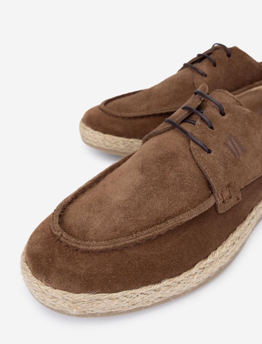 Valmenti Marita Erkek Tütün Süet Hakiki Deri Casual Ayakkabı