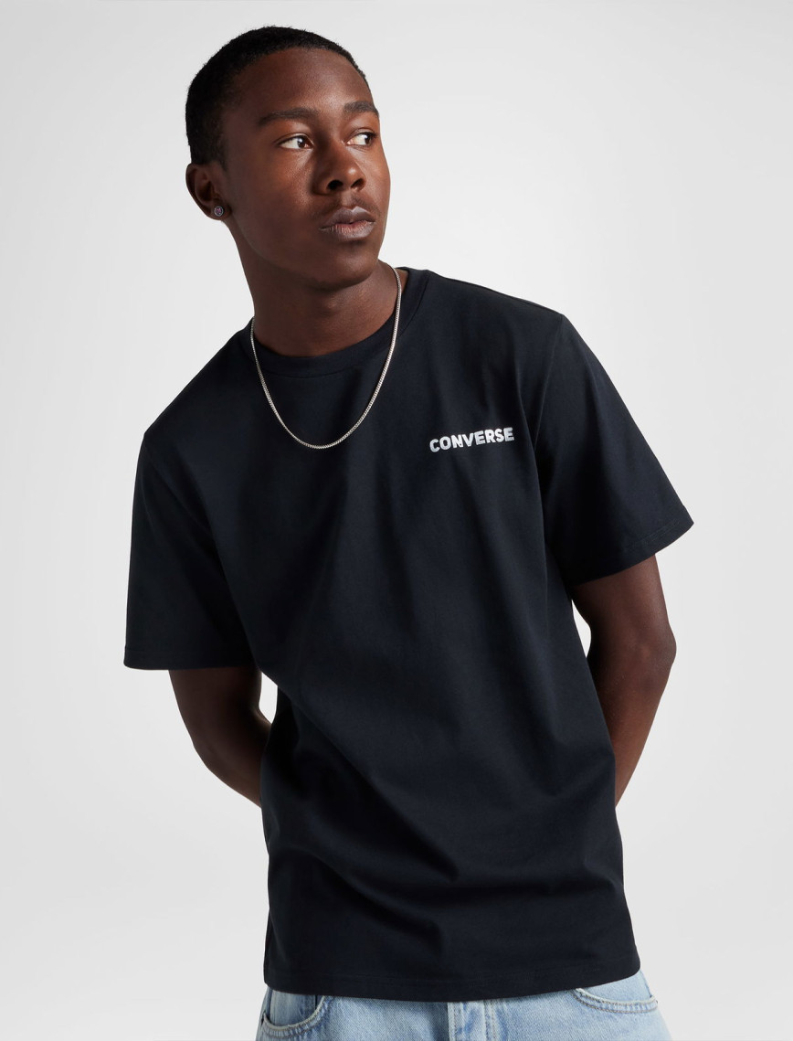 Converse Erkek Grafik Baskılı Beyaz T-Shirt Converse Erkek Grafik Baskılı Beyaz T-Shirt