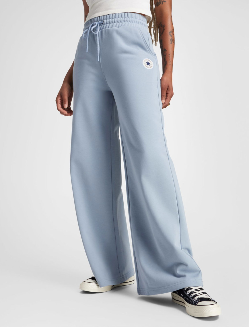 Converse Classic Kadın Loose Fit Mavi Eşofman Altı Converse Classic Kadın Loose Fit Mavi Eşofman Altı