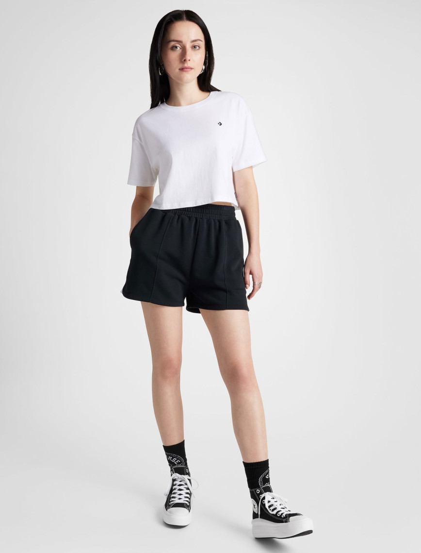 Converse Star Chevron Kadın Pembe Şort Converse Star Chevron Kadın Pembe Şort