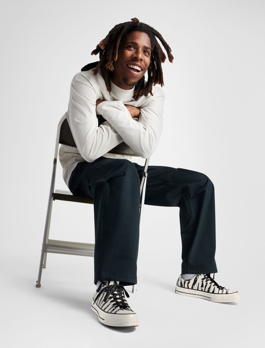 Converse Chuck 70 Zebra Print Unisex Bej Sneaker Converse Chuck 70 Zebra Print Unisex Bej Sneaker