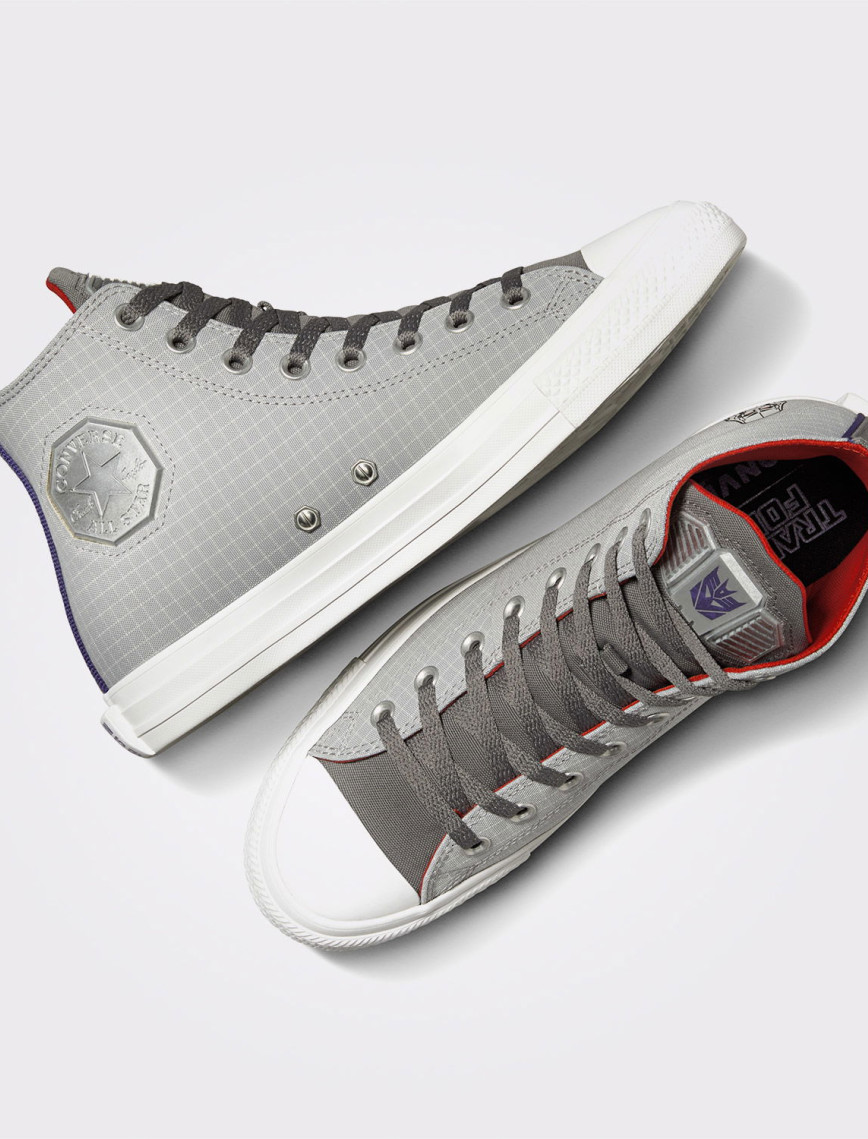 Converse x Transformers Chuck Taylor All Star Unisex Gri Sneaker Converse x Transformers Chuck Taylor All Star Unisex Gri Sneaker
