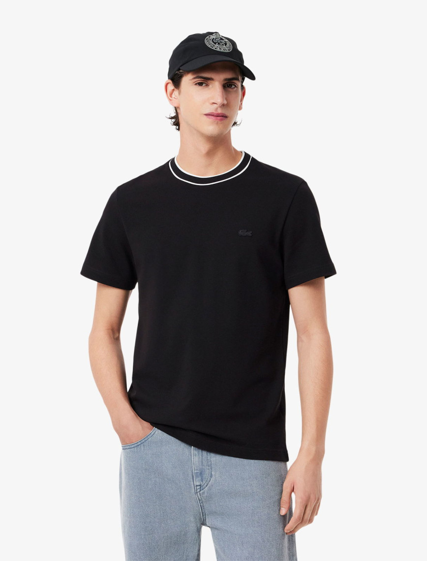 Lacoste Erkek Regular Fit Bisiklet Yaka Kırmızı T-Shirt Lacoste Erkek Regular Fit Bisiklet Yaka Kırmızı T-Shirt