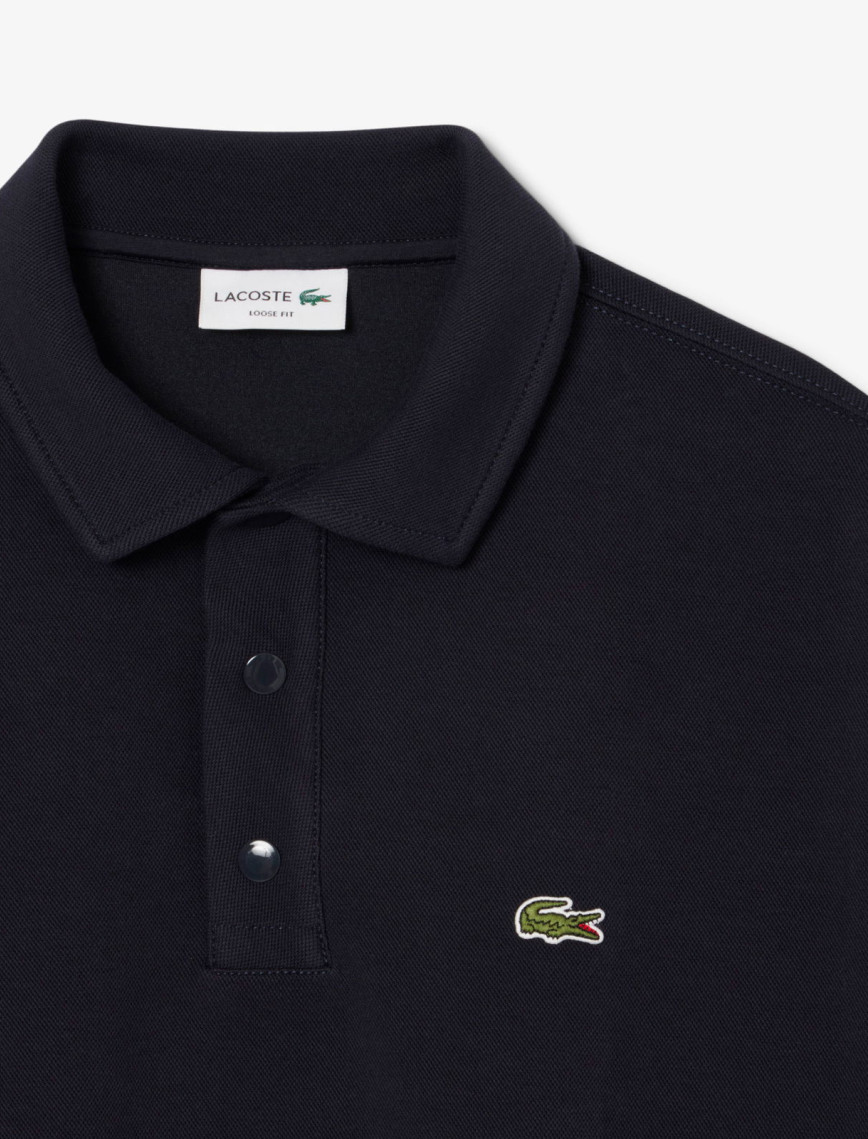 Lacoste Erkek Loose Fit Polo Yaka Lacivert Sweatshirt Lacoste Erkek Loose Fit Polo Yaka Lacivert Sweatshirt
