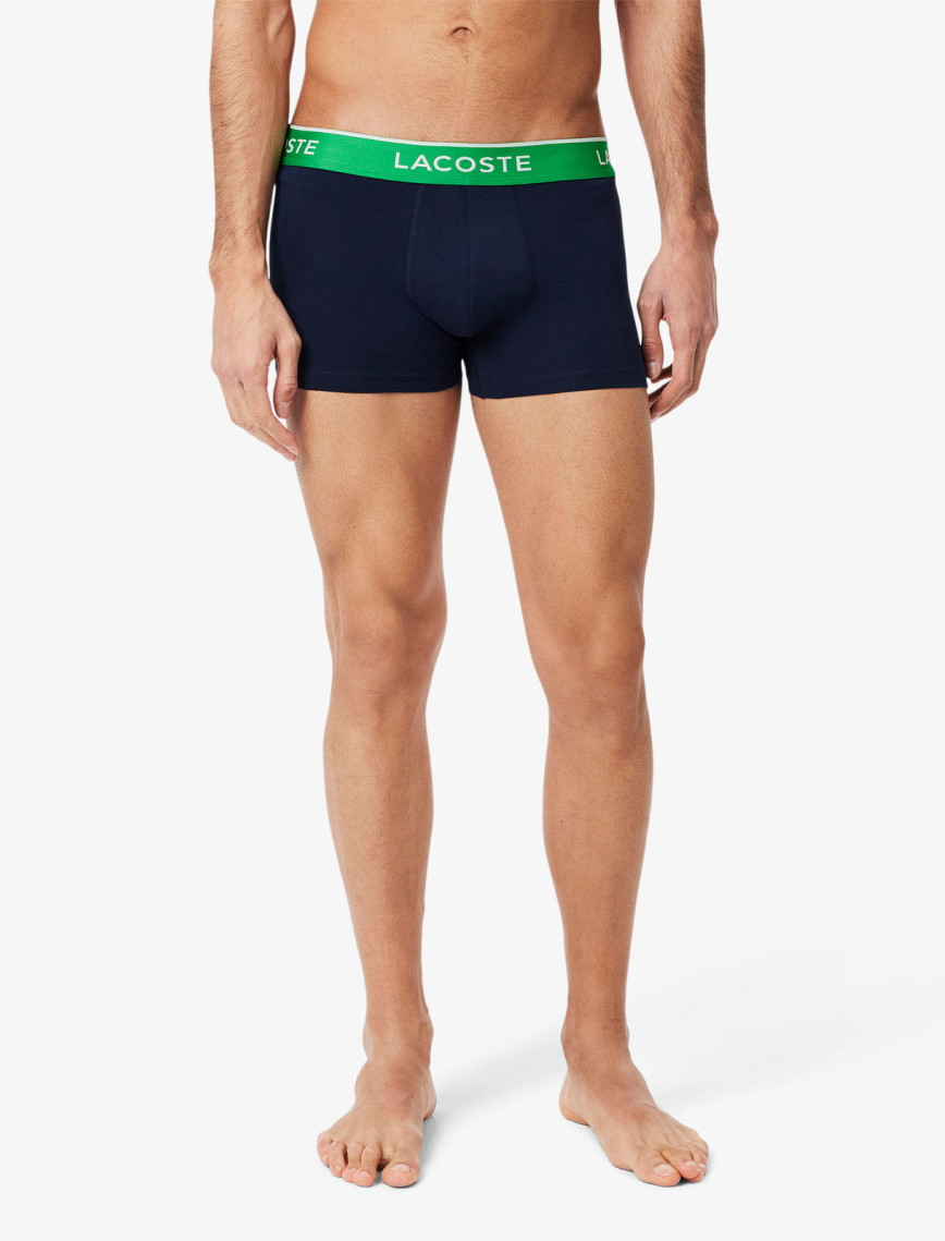 Lacoste Erkek 3'lü Lacivert Boxer Lacoste Erkek 3'lü Lacivert Boxer