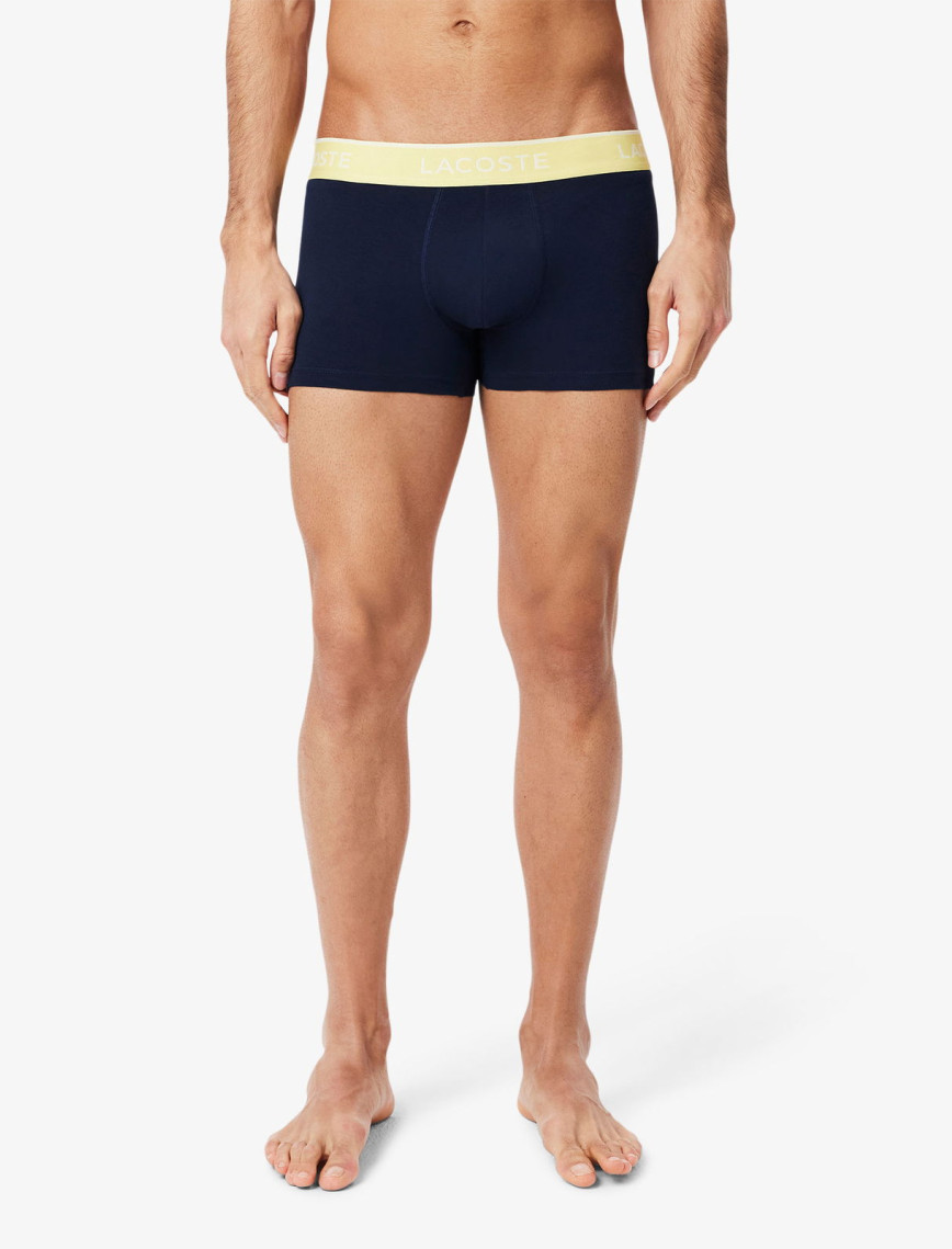 Lacoste Erkek 3'lü Lacivert Boxer Lacoste Erkek 3'lü Lacivert Boxer