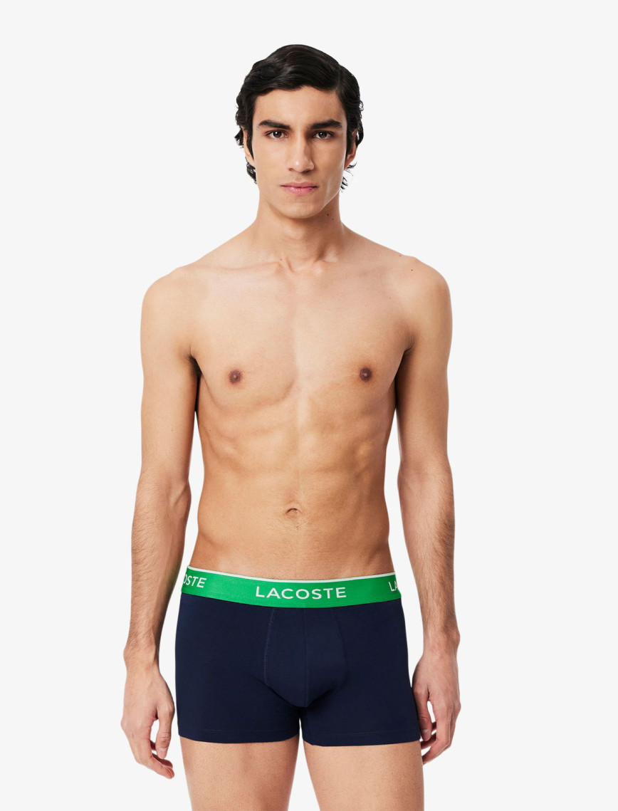 Lacoste Erkek 3'lü Lacivert Boxer Lacoste Erkek 3'lü Lacivert Boxer
