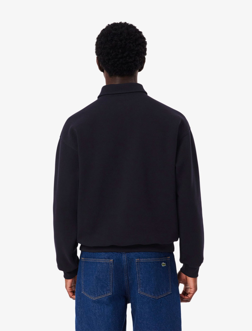 Lacoste Erkek Loose Fit Polo Yaka Lacivert Sweatshirt Lacoste Erkek Loose Fit Polo Yaka Lacivert Sweatshirt