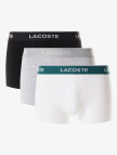 Lacoste Erkek 3'lü Beyaz Boxer Lacoste Erkek 3'lü Beyaz Boxer