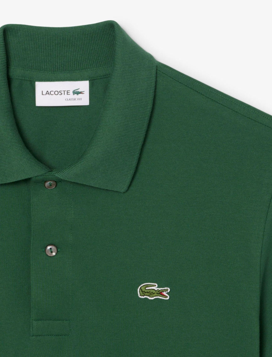 Lacoste L.12.12 Light Erkek Classic Fit Yeşil Polo Lacoste L.12.12 Light Erkek Classic Fit Yeşil Polo