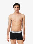 Lacoste Erkek 3'lü Siyah Boxer Lacoste Erkek 3'lü Siyah Boxer