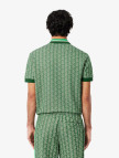 Lacoste Classic Fit Monogram Erkek Yeşil Polo Lacoste Classic Fit Monogram Erkek Yeşil Polo