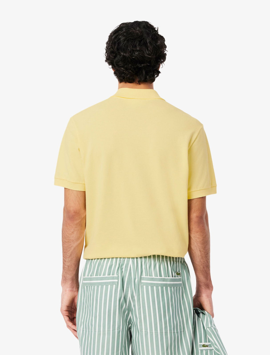 Lacoste L.12.12 Light Erkek Classic Fit Sarı Polo Lacoste L.12.12 Light Erkek Classic Fit Sarı Polo