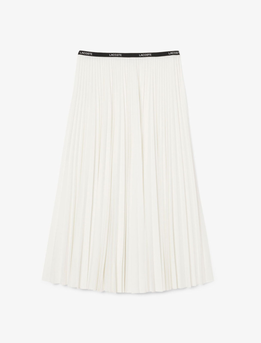 Lacoste Kadın Pileli Beyaz Etek Lacoste Kadın Pileli Beyaz Etek