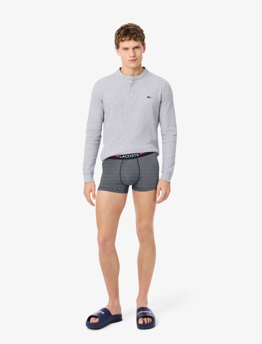 Lacoste Erkek 3'lü Renkli Boxer Lacoste Erkek 3'lü Renkli Boxer