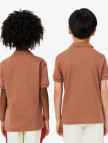 Lacoste Çocuk Regular Fit Kahverengi Polo Lacoste Çocuk Regular Fit Kahverengi Polo