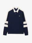 Lacoste Erkek Classic Fit Uzun Kollu Polo Yaka Renk Bloklu Lacivert Rugby Polo Lacoste Erkek Classic Fit Uzun Kollu Polo Yaka Renk Bloklu Lacivert Rugby Polo
