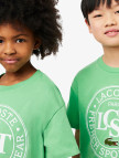 Lacoste Çocuk Bisiklet Yaka Baskılı Yeşil T-shirt Lacoste Çocuk Bisiklet Yaka Baskılı Yeşil T-shirt