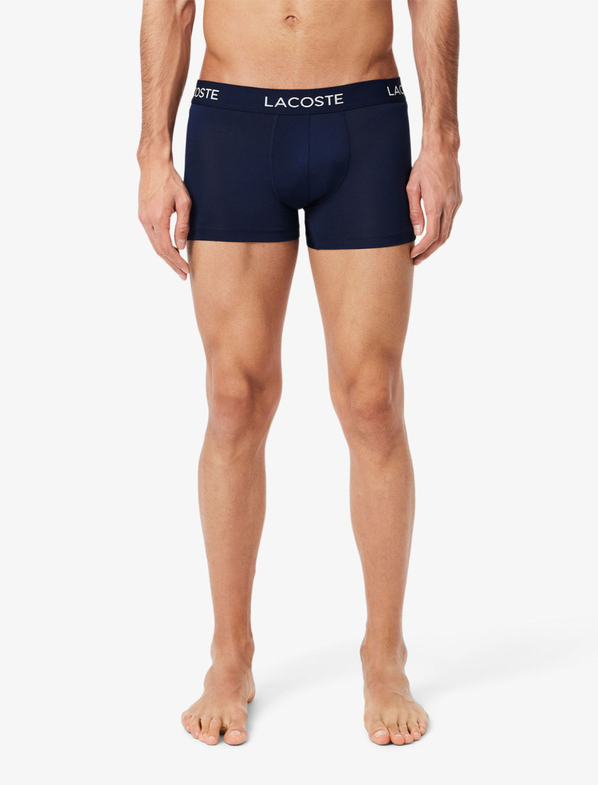 Lacoste Erkek 3'lü Renkli Boxer Lacoste Erkek 3'lü Renkli Boxer