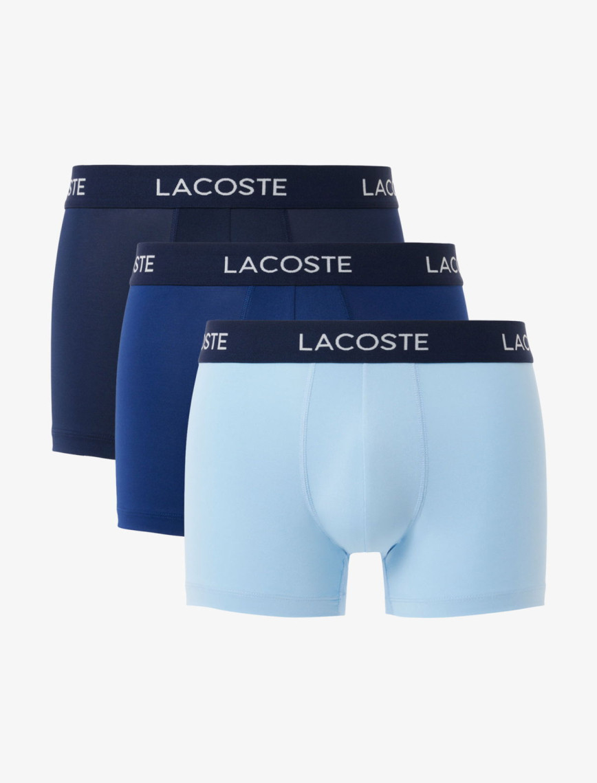 Lacoste Erkek 3'lü Renkli Boxer Lacoste Erkek 3'lü Renkli Boxer