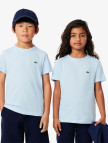 Lacoste Çocuk Bisiklet Yaka Beyaz T-Shirt Lacoste Çocuk Bisiklet Yaka Beyaz T-Shirt