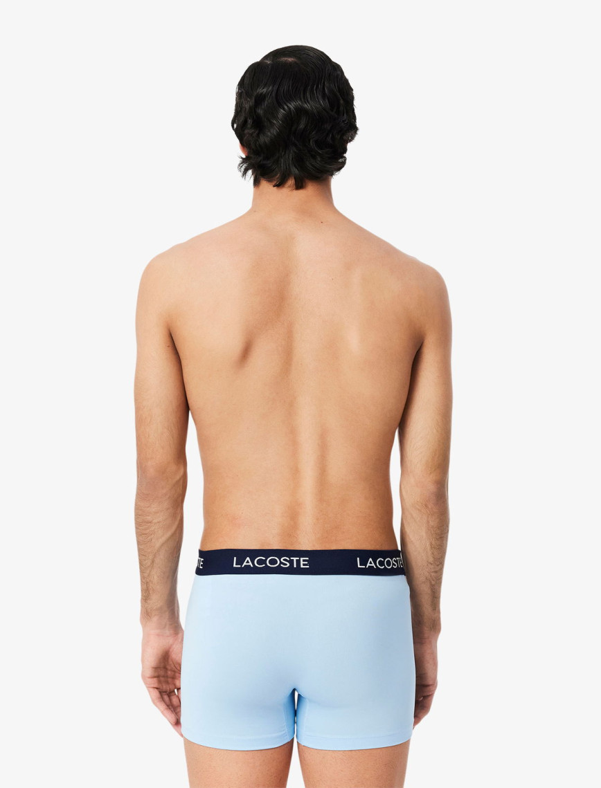 Lacoste Erkek 3'lü Renkli Boxer Lacoste Erkek 3'lü Renkli Boxer