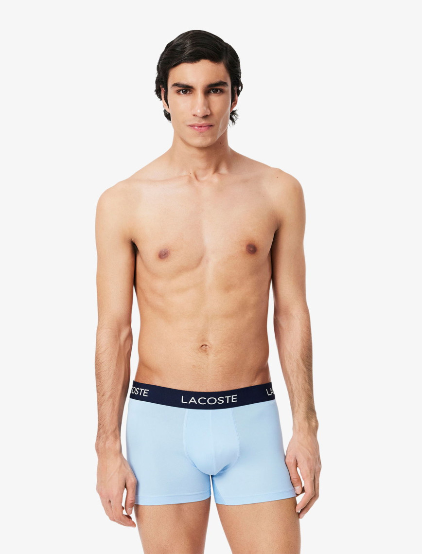 Lacoste Erkek 3'lü Renkli Boxer Lacoste Erkek 3'lü Renkli Boxer