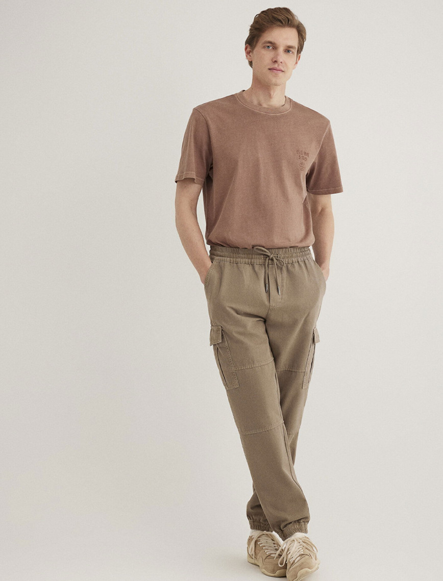 Mavi Kahverengi Kargo Pantolon 0010155-70321 Mavi Kahverengi Kargo Pantolon 0010155-70321