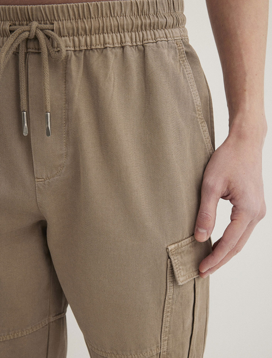 Mavi Kahverengi Kargo Pantolon 0010155-70321 Mavi Kahverengi Kargo Pantolon 0010155-70321