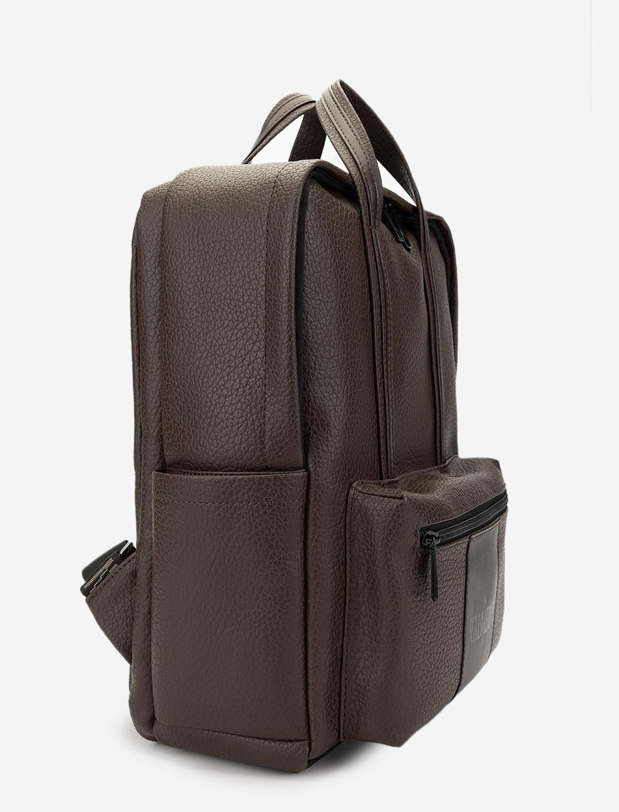 Valmenti Erkek Vegan Kahverengi Sırt Çantası Valmenti Erkek Vegan Kahverengi Sırt Çantası