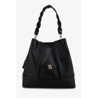 Valmenti Kadın Hakiki Deri Siyah Floter Omuz Çanta Valmenti Kadın Hakiki Deri Siyah Floter Omuz Çanta