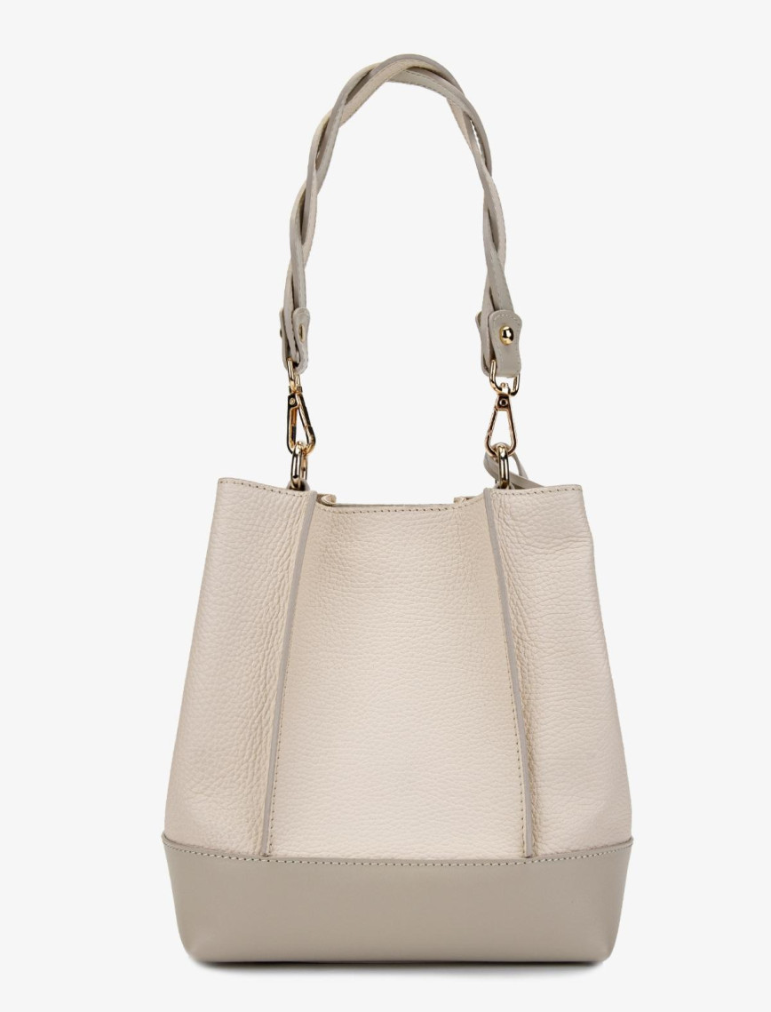 Valmenti Kadın Hakiki Deri Bej Omuz Çanta Valmenti Kadın Hakiki Deri Bej Omuz Çanta