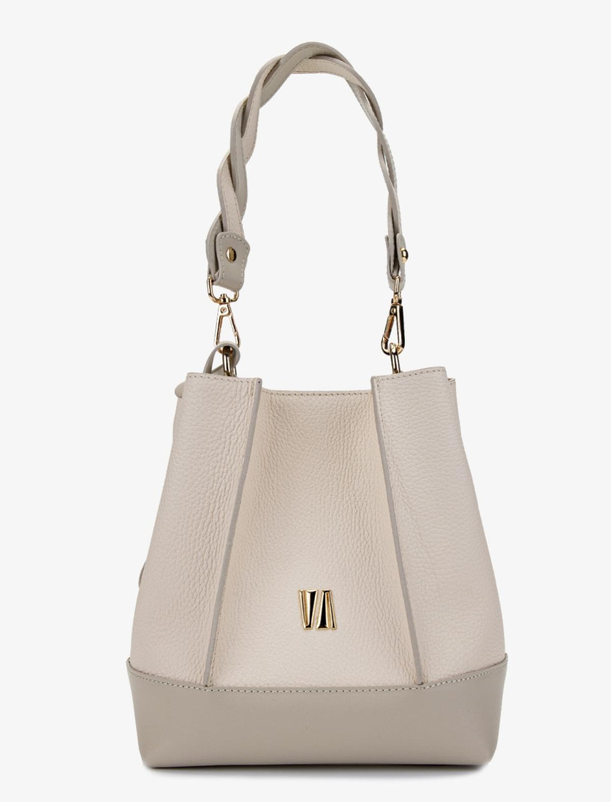 Valmenti Kadın Hakiki Deri Bej Omuz Çanta Valmenti Kadın Hakiki Deri Bej Omuz Çanta