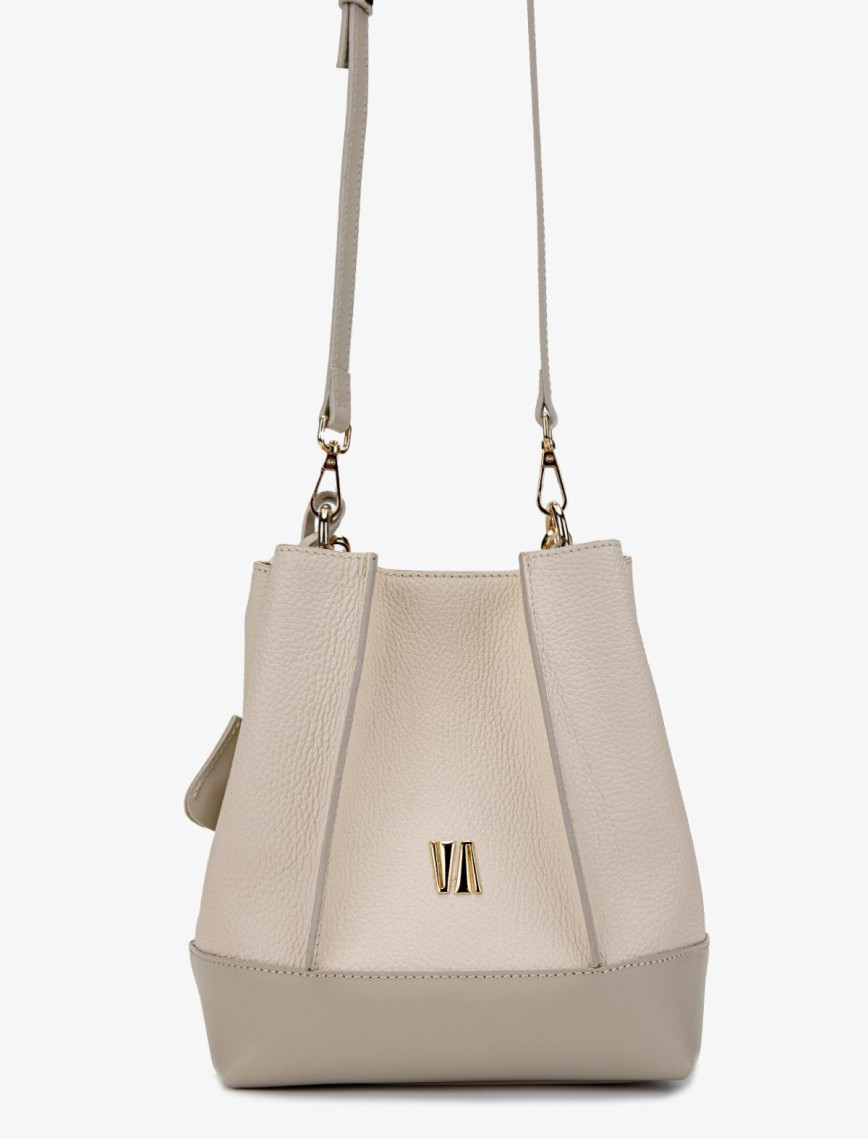 Valmenti Kadın Hakiki Deri Bej Omuz Çanta Valmenti Kadın Hakiki Deri Bej Omuz Çanta