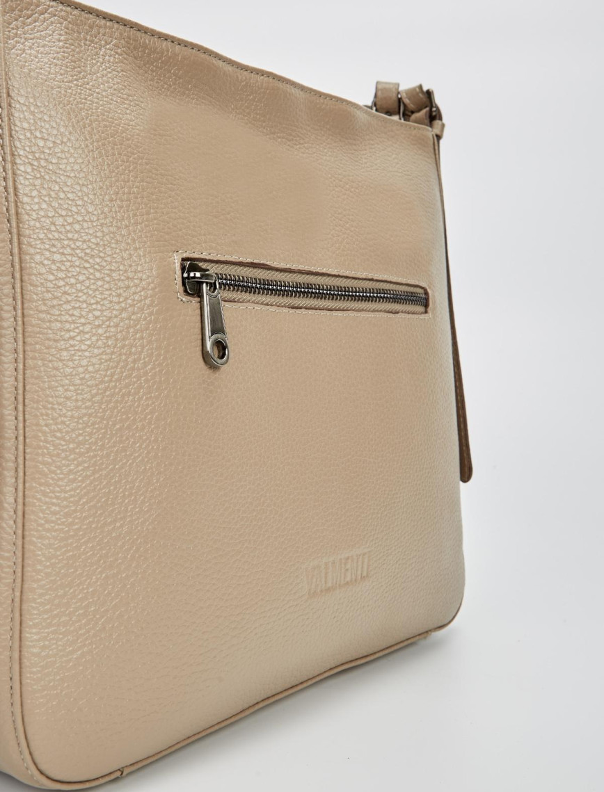 Valmenti Kadın Vizon Hakiki Deri Kol Çantası