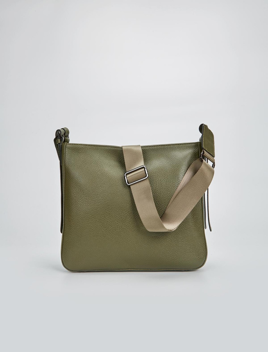 Valmenti Kadın Haki Hakiki Deri Kol Çantası Valmenti Kadın Haki Hakiki Deri Kol Çantası