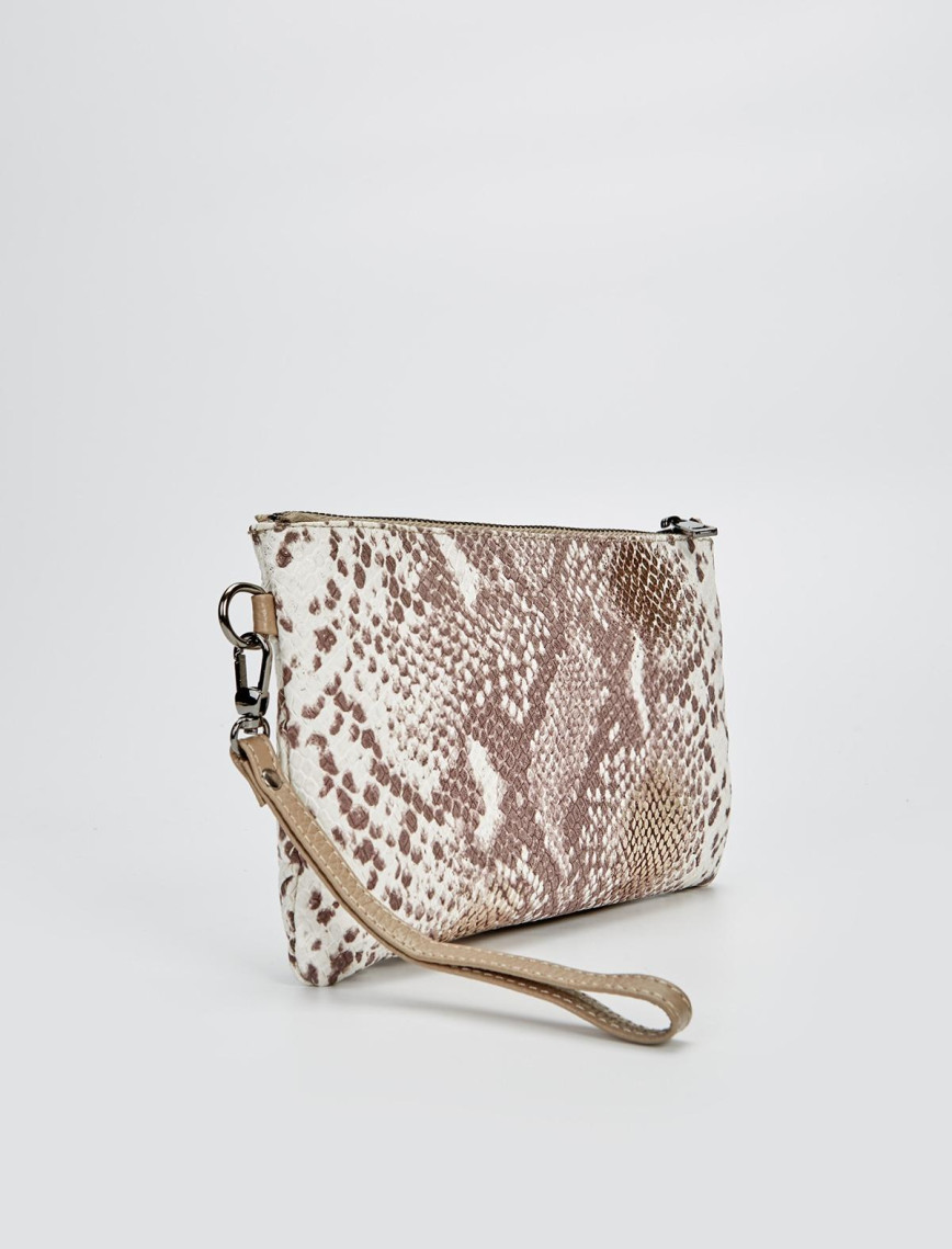 Valmenti Kadın Bej Hakiki Deri Kol Çantası Valmenti Kadın Bej Hakiki Deri Kol Çantası