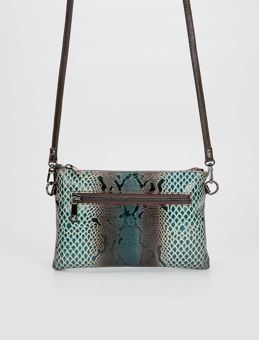 Valmenti Kadın Yeşil Hakiki Deri Kol Çantası Valmenti Kadın Yeşil Hakiki Deri Kol Çantası