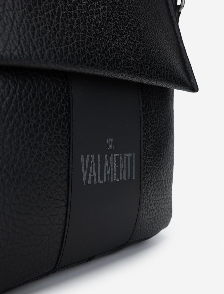 Valmenti Erkek Vegan Siyah Floter Postacı Çanta Valmenti Erkek Vegan Siyah Floter Postacı Çanta