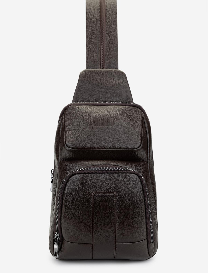 Valmenti Erkek Hakiki Deri Kahverengi Body Bag Çanta Valmenti Erkek Hakiki Deri Kahverengi Body Bag Çanta