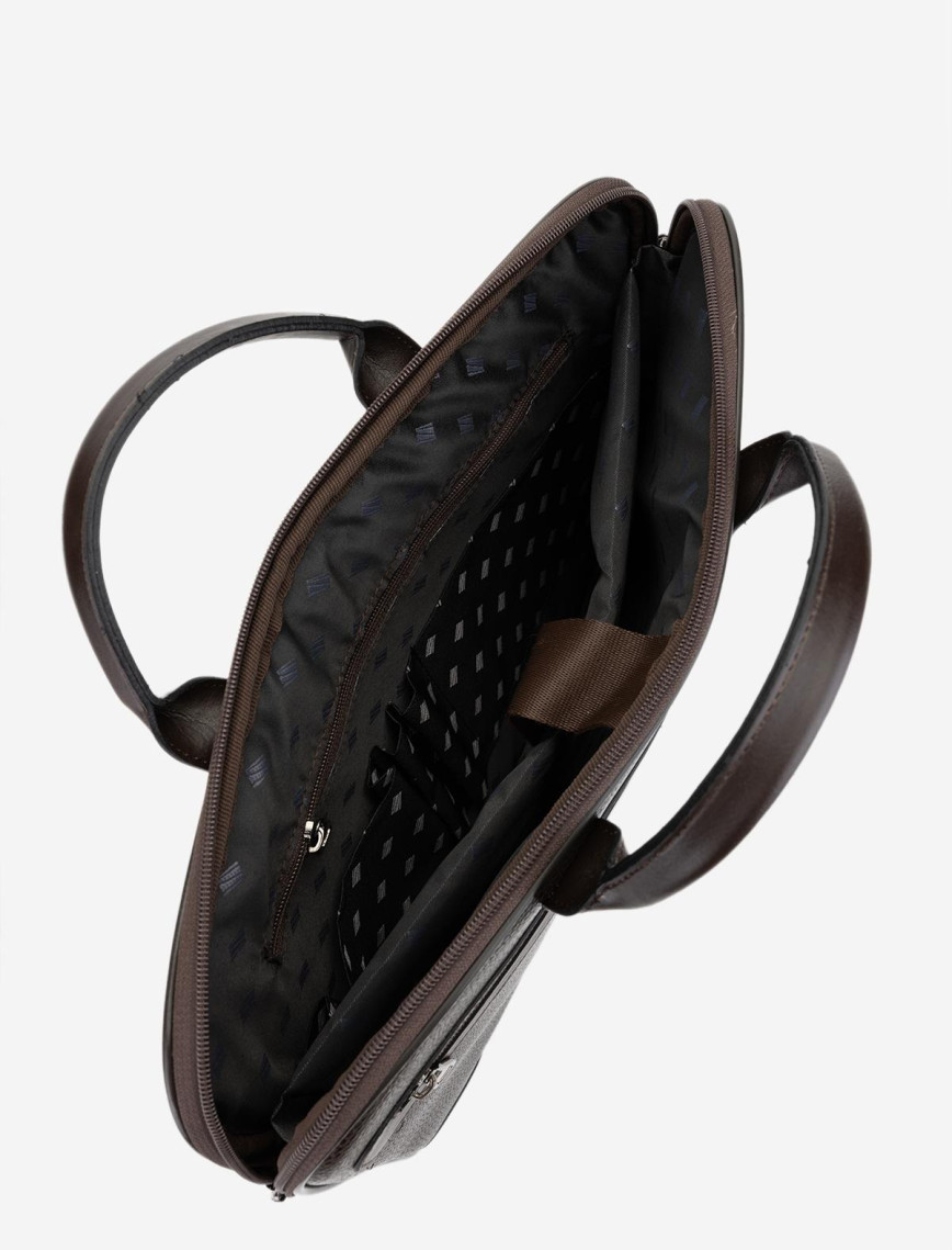 Valmenti Erkek Vegan Kahverengi Evrak Çantası Valmenti Erkek Vegan Kahverengi Evrak Çantası