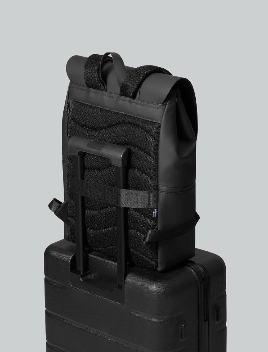 Gaston Luga Splash 2.0 Laptop Bölmeli Sırt Çantası - 16'' Siyah