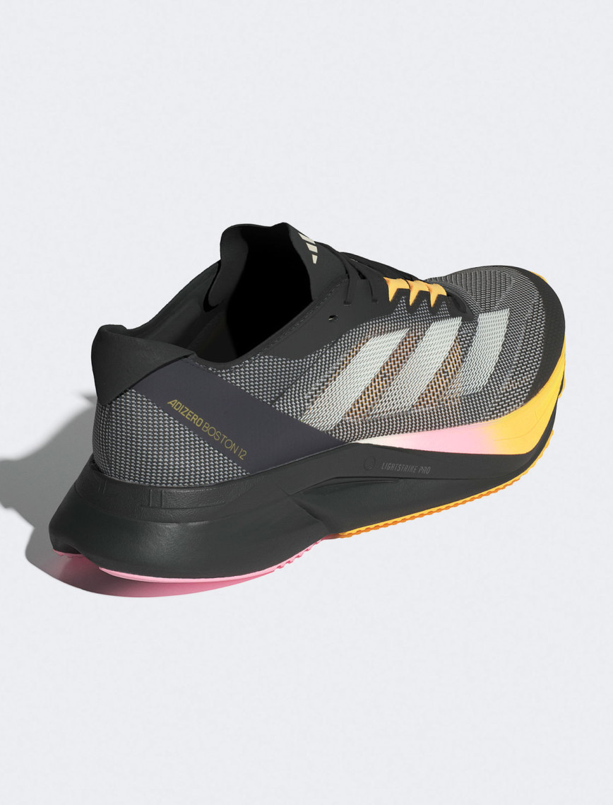 adidas Adizero Boston 12 Erkek Siyah Koşu Ayakkabısı adidas Adizero Boston 12 Erkek Siyah Koşu Ayakkabısı