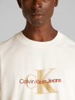 Calvin Klein Monologo Shift Erkek Beyaz T-Shirt Calvin Klein Monologo Shift Erkek Beyaz T-Shirt