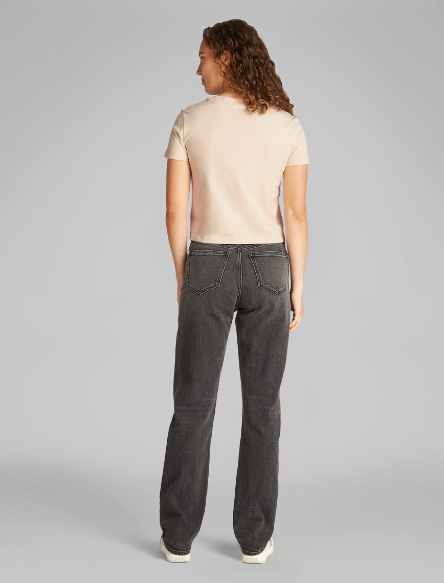 Calvin Klein Monologo Baby Kadın Bej T-Shirt Calvin Klein Monologo Baby Kadın Bej T-Shirt