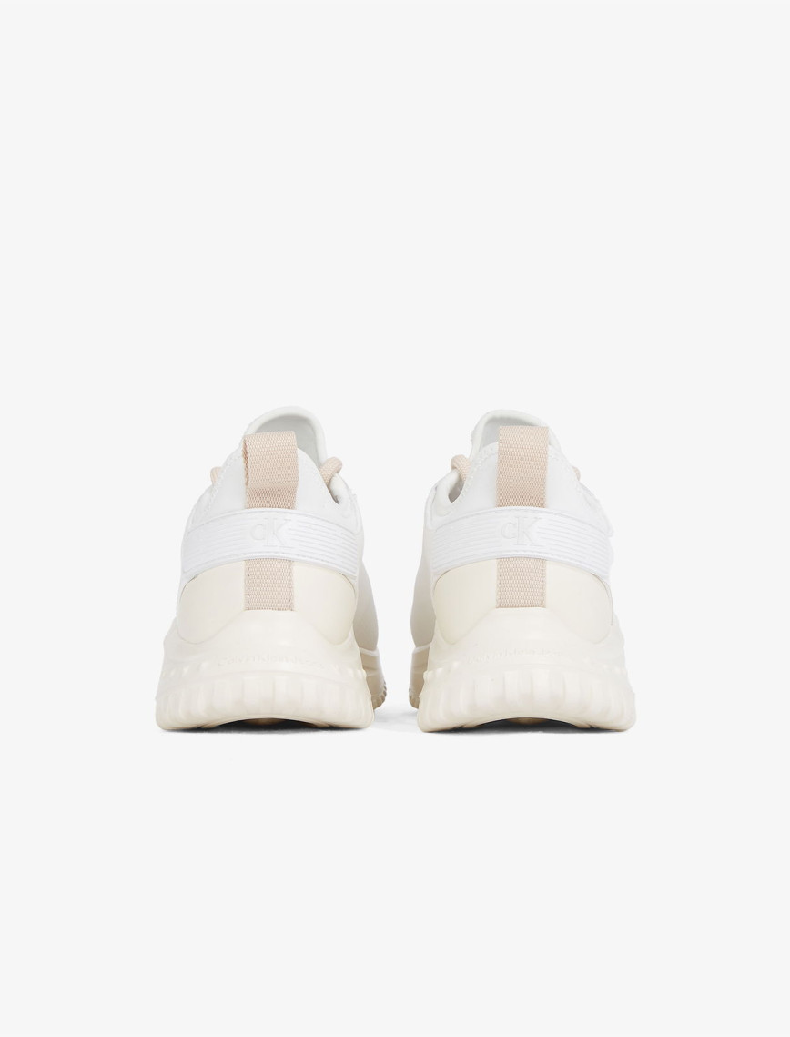 Calvin Klein Eva Runner So Mix İn Hitech Kadın Beyaz Sneaker Calvin Klein Eva Runner So Mix İn Hitech Kadın Beyaz Sneaker